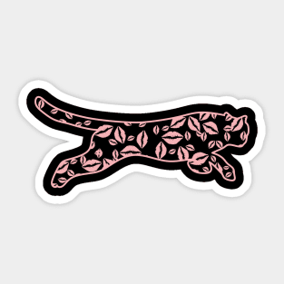 Love Panther Sticker